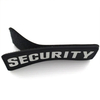 Tactical Style PVC Rubberised SECURITY Patch Custom 3D Waterproof PVC Label with Hook Backing for Outdoor Gear