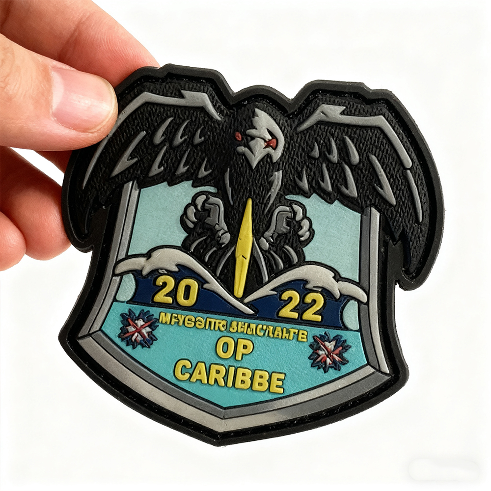 Custom Thematic PVC Patches Set for Enthusiasts and Collectors