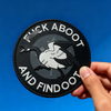 Custom Canada Toothy Goose FAFO PVC Patch – 3D Soft Rubber Morale Badge with Hook & Loop Backing