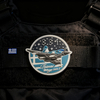 Personalized Hellenic “THESEUS” 3D PVC Patch – Glow in the Dark Rubber Emblem for Tactical or Outdoor Gear