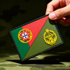 Custom Portugal PVC Patch Marine Corps 3D Soft Rubber Badge with Hook and Loop Backing for Jackets and Gear