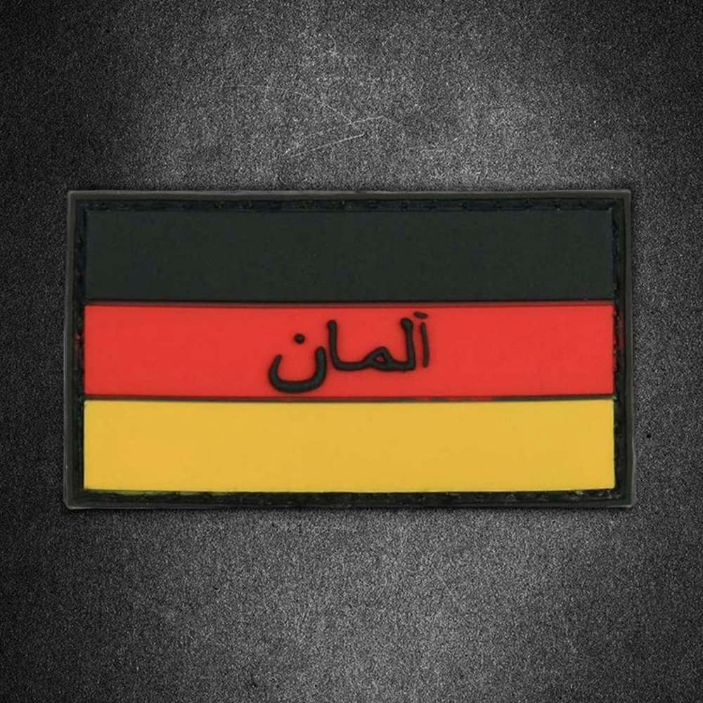 Custom Germany Bundesadler PVC Patch 3D Embossed Soft Rubber Eagle Logo Badge for Clothing Bags and Souvenirs