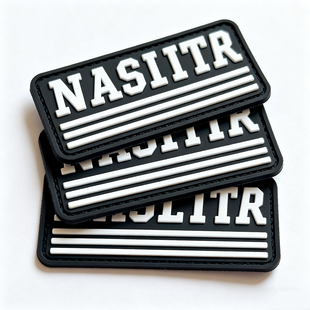 3d Rubber Patch Custom Logo High Quality Silicone Patch PVC Label Patch