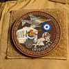 Custom 3D Hellenic Aviation Wings PVC Patch Official Greek Flight Emblem Rubber Badge for Uniforms and Collectors