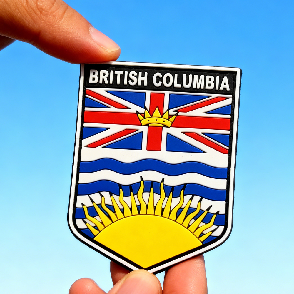 British Columbia Provincial Shield PVC Morale Patch