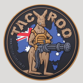 Limited Edition Australian TacRoo Patch Custom 3D Soft PVC Rubber Badge for Outdoor Gear and Collectors