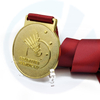High Quality Badminton Volleyball Marathon Custom Metal Medals 3d Design Enamel Sports Awards Medal