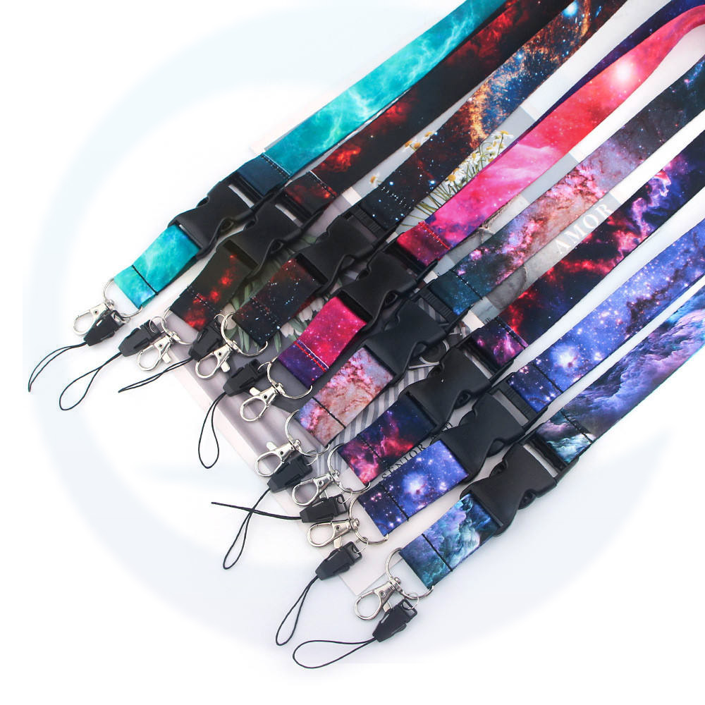 OEM Blank Sublimation Polyester Nylon Masking Lanyard Plain Medal Ribbon Cheap Personalized Custom Logo Printed Lanyard