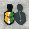 Hard Enamel Leather Mold Cap Emblem Custom Manufacturers Produce Metal Cap Emblem Epaulette Badges Die-cast Drop Oil Badges