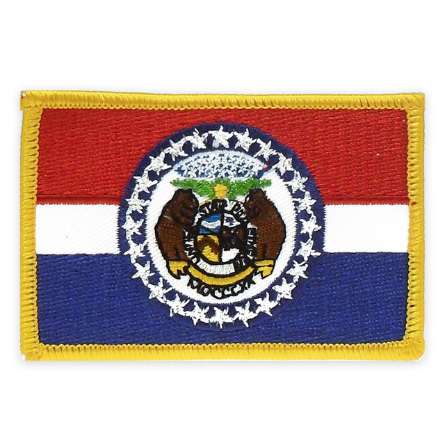 Customized Embroidered USA State Patches