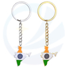 India Flag India Map Pendant Metal Rubber PVC Key Chain Punjabi Keyring