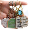 Novelty Gifts Ramadan Keychains Metal Key Chains Custom Logo Islamic Keyrings Zinc Alloy Saudi Arabia Souvenir Keychains Charm