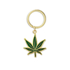 Grass Botany Plant Leaves Leaf weeds Enamel Keychains 