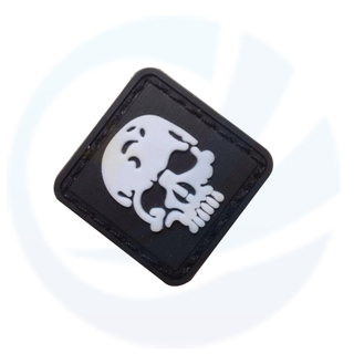 PVC MINI Pirate SKULL DEATH Training USA US ARMY BADGE PATCH
