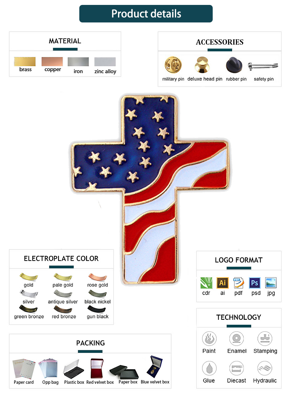 Religious pin