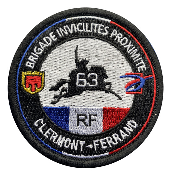 Custom French Military embroidery Patch 