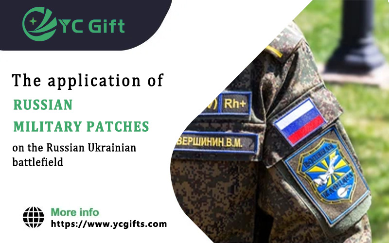 The application of Russian military patches on the Russian Ukrainian battlefield