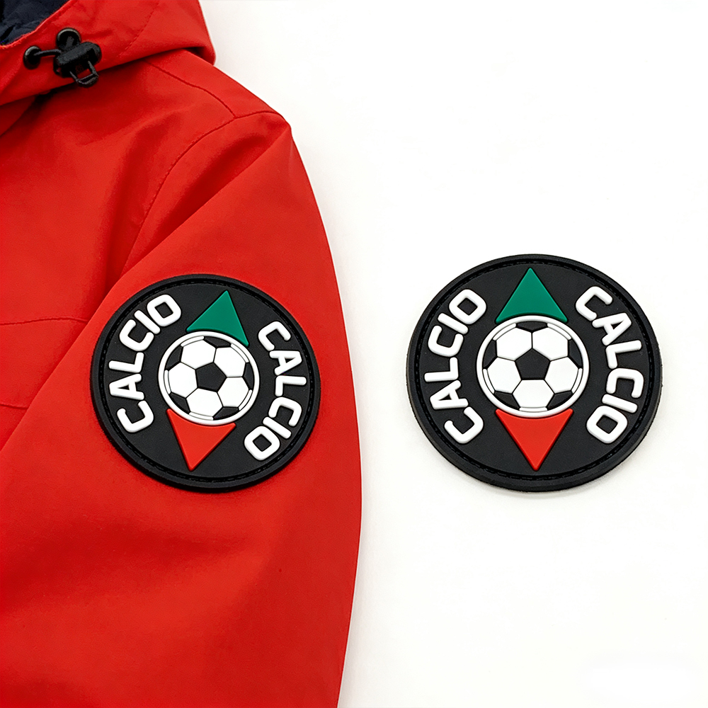 Customized Pvc Soft Adhesive Tactical Vest Outdoor Backpack Decoration Patch for Garment Italian 
