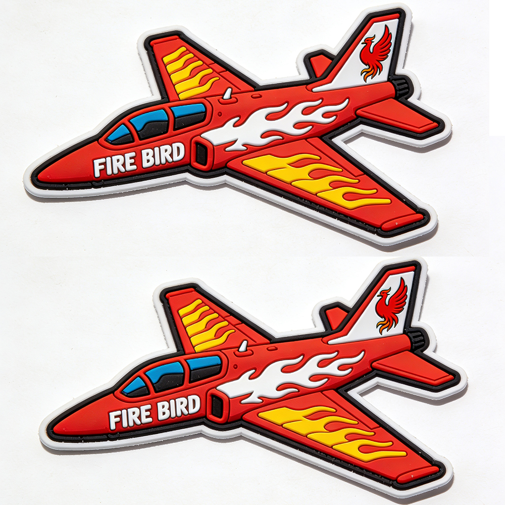 Factory Soft PVC Rubber Tactical Patch 3D Embossed Logo Moral Patch