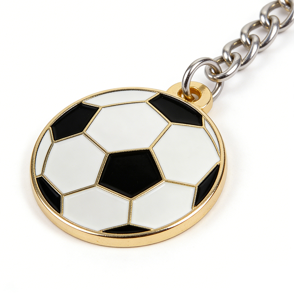 Manufacturer Personalized Cricket Volleyball Golf Soccer Football Basketball Baseball Rugby Sport Key Ring Key Chain Keyrings Keychains Custom Sports Keychain