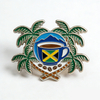 Wholesale Solf Enamel Jamaican People Girl Enamel Pin Brooches Custom Jamaica Country Flag Enamel Lapel Pins Badge Souvenir