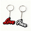 Custom 2d Soft Pvc Keychain Key Chain logo Soft Rubber Keychains Silicone Keyring Rubber Personalized 3d Customized KEY CHAIN
