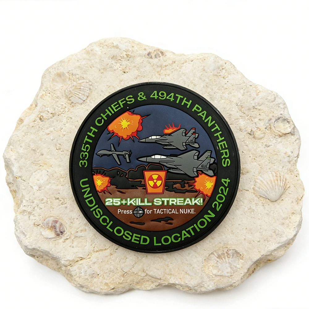 Europe Drone PVC Patch High Quality Soft Rubber Drone Icon Patch for Drone Hobbyists Backpacks Jackets Equipment