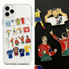 Factory Custom Arab Badges Pins Al Ahli Saudi FC and Al Ittihad Saudi FC Decorative Stickers for Phone