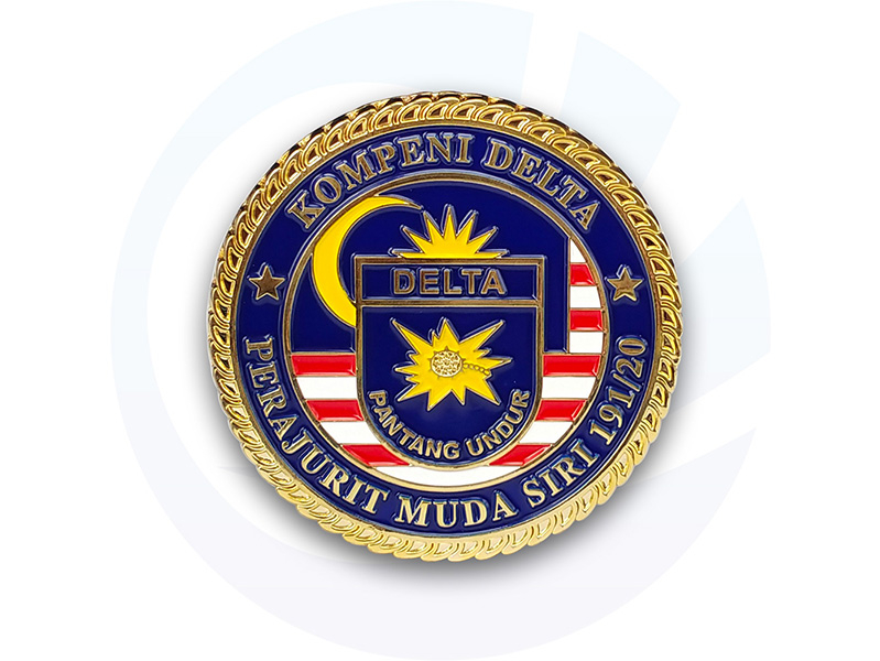 Malaysia Military Challenge Coins