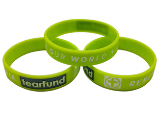 Glow in the dark Silicone Wristband