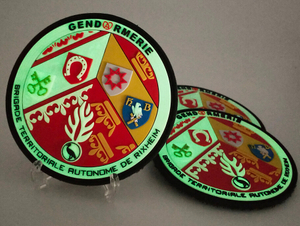 Custom 3D High Quality Glow In The Dark Soft Rubber PVC Patch