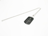 Stainless Iron Epoxy Resin Dog Tag