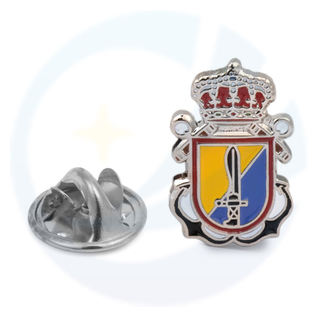 Spain Special Naval Warfare Force Shield Lapel Pin
