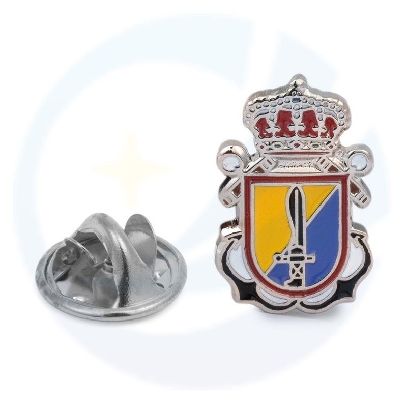 Spain Special Naval Warfare Force Shield Lapel Pin