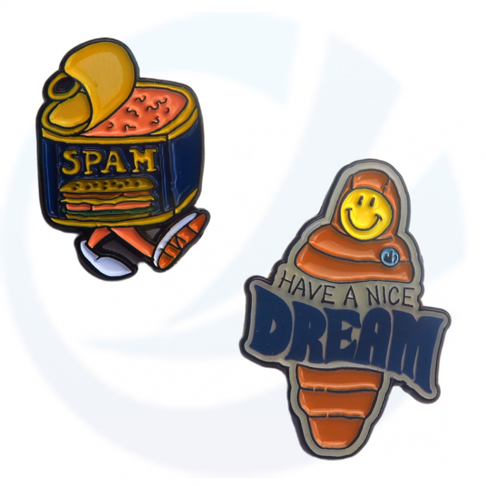 Camping Badge Pin Collection