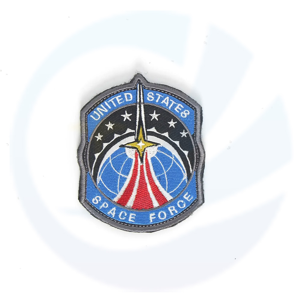 Space Administration Badge, Aviation Theme Embroidery Magic Stickers Patch, Used For Clothing Jackets, Jeans, Trousers