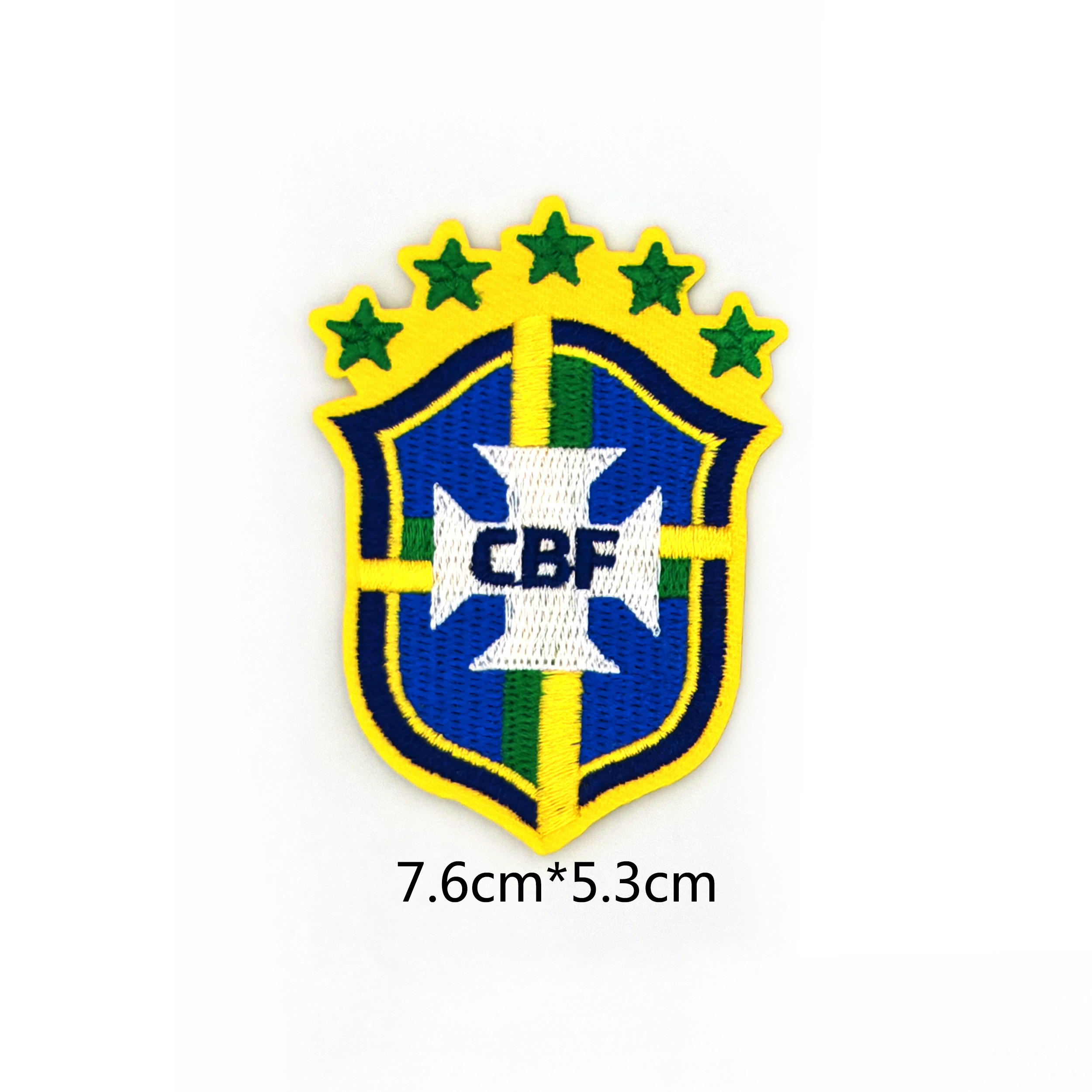 Football team Iron-on embroidered patches Spain Italy Brazil Germany football team patch hat clothing