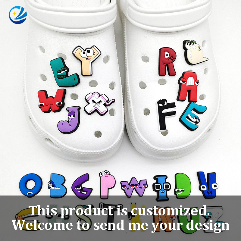 New Wholesale Pvc Custom Clog christian cat dad cow cartoon baseball sports butterfly basketball soccer football shoe charms