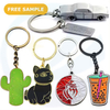 Custom Metal Keychain Manufacturers Die Stamped Metal Keychains 3D Logo Key Chain