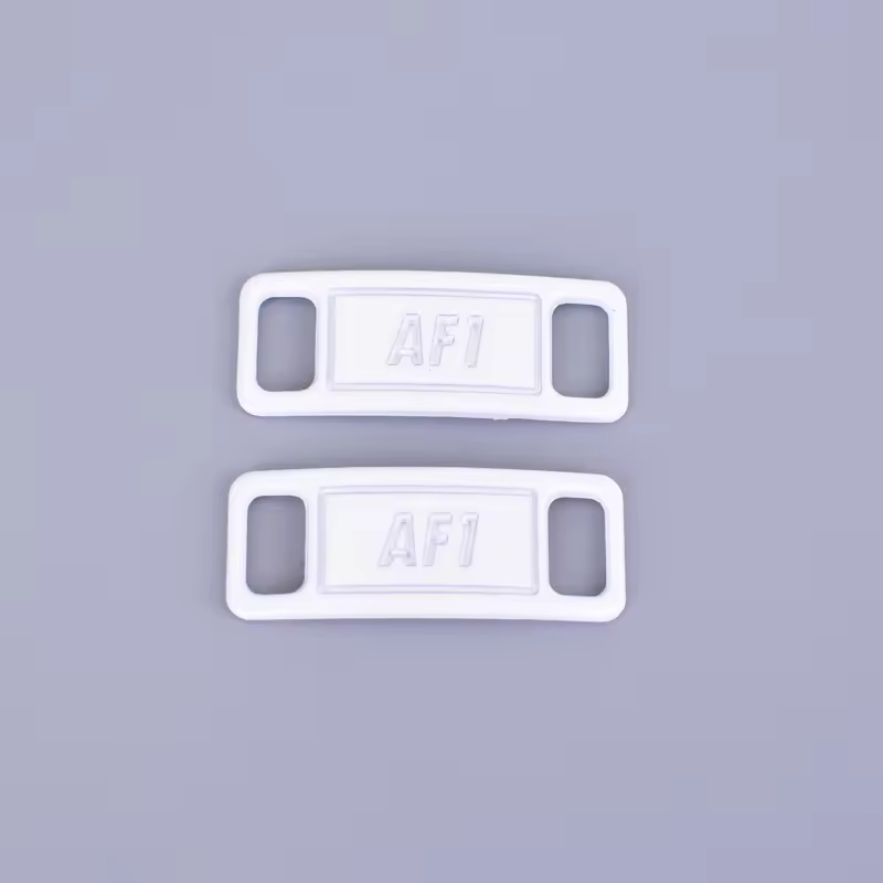 Engraving Logo Metal Af1 Printing Logo Shoe Laces Lock Sneaker Shoelace Tag Dubrae Charm Decorations Accessories Charm charm