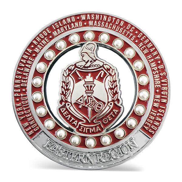 Custom Delta Sigma Pi ΔΣΠ Business Fraternity Member Badge Pin 