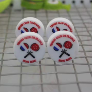 High Quality Customized Tennis Racquet Vibration Dampener for Tennis Club Silicone Anti Vibrators for Academy