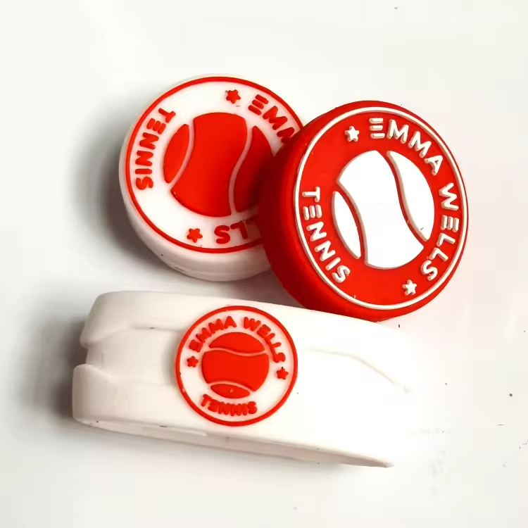 Cheap High quality custom logo silicone tennis dampeners tennis shock absorbers