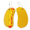 Luxury custom logo tag silicone rubber pvc travel clothing brand garment shoe dog cat hang tags and labels