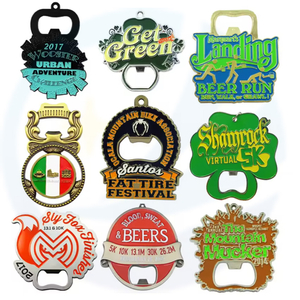 Sublimation Beer Bottle Opener Custom Carabiner Opener Bottle for Wedding Gift Metal Wine Bottle Opener