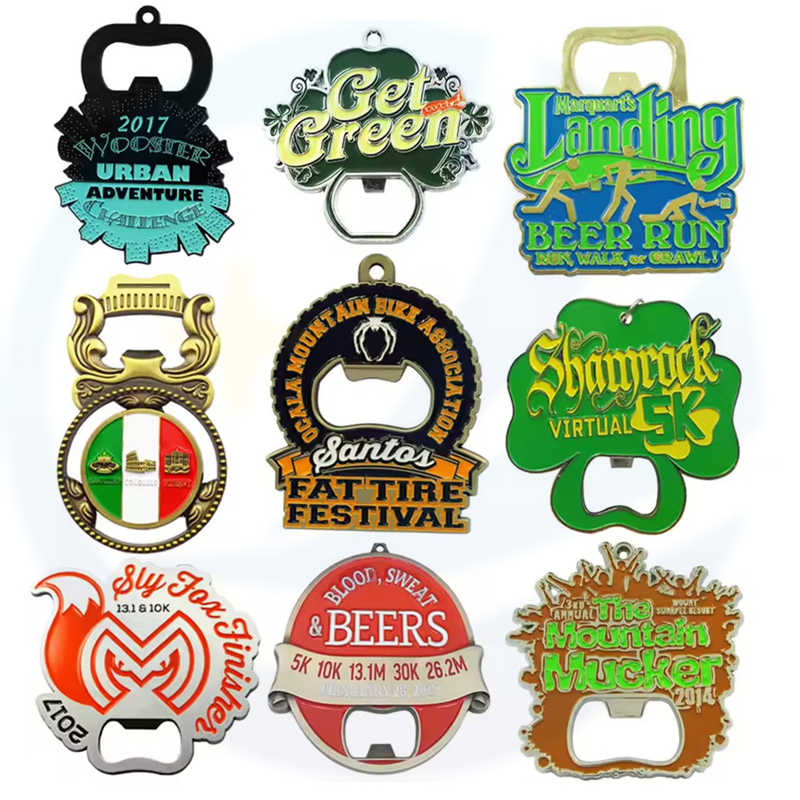 Sublimation Beer Bottle Opener Custom Carabiner Opener Bottle for Wedding Gift Metal Wine Bottle Opener