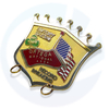 Sandblast Metal Pin
