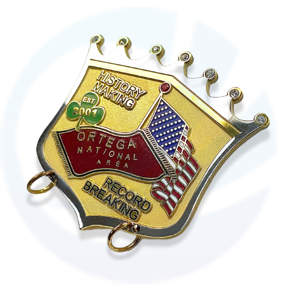 Sandblast Metal Pin