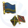 Enamel Pin Flag