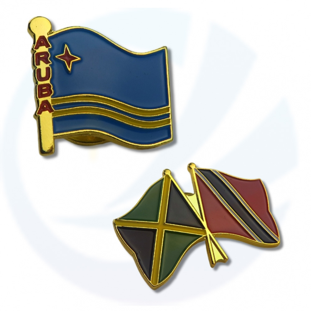 Enamel Pin Flag